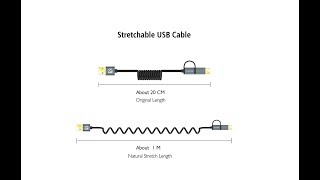 Floveme 2 in 1 Type C Micro USB Fast Charging Cable