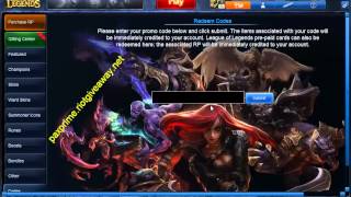 Arcade Hecarim & Riot Blitzcrank Skin Codes Giveaway! *JULY 2014 UPDATED*
