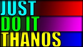 Thanos says just do it MEMES - Endgame rain fire scene