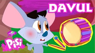Pepee 'nin Arkadaşı Pisi Öğreniyor - Davul - Düşyeri