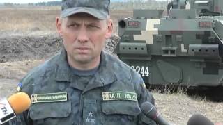 Страшекурсники Нацгвардии учатся стрелять на полигоне