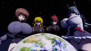 [Giantess MMD] ghost dance