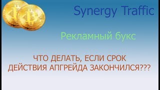 Synergy traffic.  Что делать, если срок действия  апгрейда закончился???