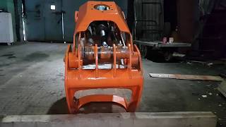 Грейферный захват для брёвен от Завода ковшей/Gripping bucket. BUCKET-FACTORY.RU