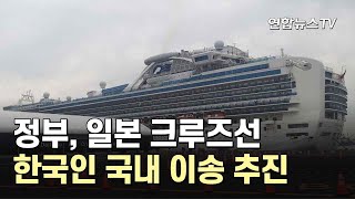 정부, 日크루즈선 귀국 희망 한국인 국내 이송 추진 / 연합뉴스TV (YonhapnewsTV)