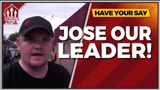 Mourinho Out Fans Sit Down! Burnley 0-2 Manchester United Fan Cam