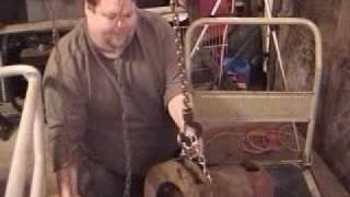 Electric Car Conversion Motor Installation