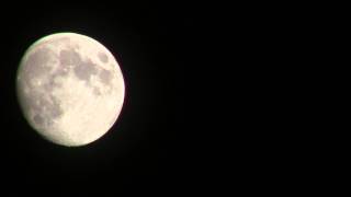 CANON ivis HF R21 月を撮ってみた
