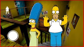 GRANNY VIROU MARGE DOS SIMPSONS! - Granny Mod