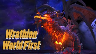 World First | Wrathion, The Black Emperor | Ny'alotha | Midwinter (Area 52, US) | World of Warcraft