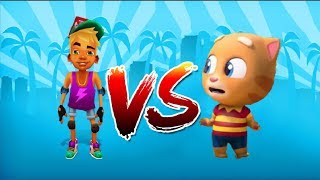 Том Бег за золотом VS Subway Surfers Прохождение 16
