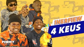INERFIEW - BATTLE de NERF avec 4KEUS ?