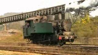 Паровоз 62-677 (Босния, Бановичи) / 62-677 steam locomotive (Bosnia, Banovici)