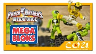 Черный и желтый Рейнджеры | Mega Bloks | Могучие рейнджеры | Power Rangers: Megaforce | 5636
