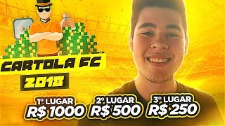LIGA CLÁSSICA VALENDO R$ 1.000,00!!! CARTOLA FC 2018 - 1 RODADA