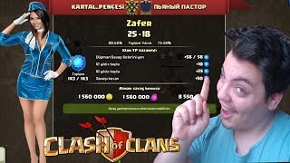 Rus Kızlara Karşı Klan Savaşı (%99) Clash of Clans