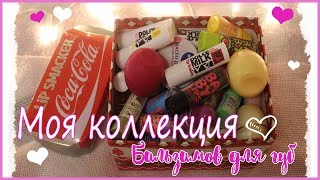 Моя Коллекция Бальзамов Для Губ/My lip balm collection ❤️
