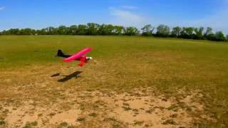 Memorial Day,  Marty's T-Clips Gas Power Plane....AWESOME Aerobatics...!!!