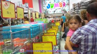 Отдых в Греции #18 Поход в "Детский Мир" и цены на товары Shopping tour in Thessaloniki Greece