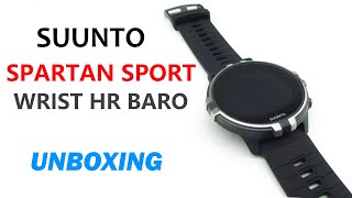 Suunto Spartan Sport Wrist HR Baro Stealth Unboxing HD (SS023404000)