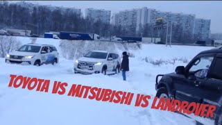 New Toyota Fortuner VS Mitsubishi Pajero Sport VS LandRover Discovery 5 VS Mitsubishi Pajero IV