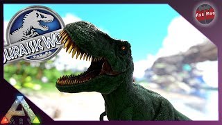 "WE HAVE A T-REX" | ARK SURVIVAL EVOLVED [JURASSIC PARK MOD EP7]