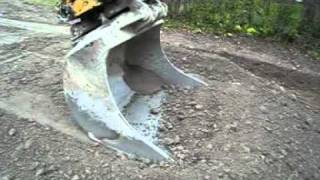 Wibrator łyżki koparki HVB_2
