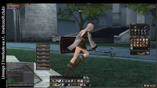 Играем в Lineage 2 Interlude на х1,  (melcosoft.club), 27лвл+