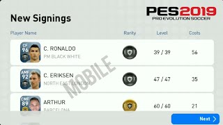 PES 19 Mobile First IMPRESSION !!!