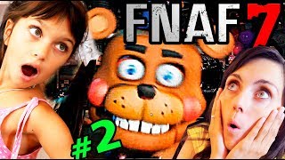 НОВЫЙ ФНАФ 7 - ФРЕДДИ и 50 АНИМАТРОНИКОВ ULTIMATE CUSTOM NIGHT FNAF 7 ЧЕЛЛЕНДЖ Летсплей Валеришка