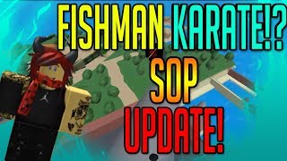FISHMAN NPC + FISHMAN KARATE!? |STEVE'S ONE PIECE | Roblox|