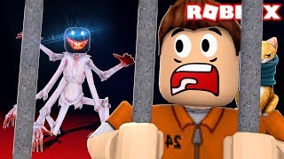 SOBREVIVE al MONSTRUO de la PRISION en ROBLOX | Roblox Prison Break