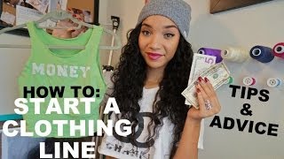 How to Start a Small Business or Clothing Line