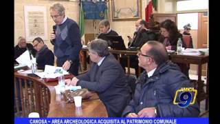 Canosa | Area archeologica acquisita al patrimonio comunale