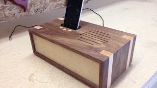 Woodworking project - docking station