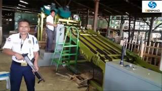 Spindleless Veneer Peeling Lathe Machines Production Line