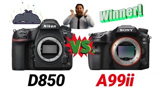 Nikon D850 vs Sony A99ii