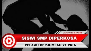 Teganya, Siswi SMP di Luwu Diperkosa 21 Pria di Pinggir Sungai