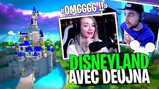On va à Disneyland Paris avec Deujna sur Fortnite Créatif !