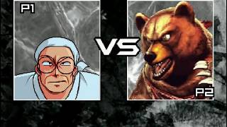Genma Saotome (Ranma ½) Vs. Kuma (Tekken) | LEGENDARY BATTLES #283