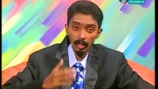 Dr.Kabilan's speech in Podhigai TV - 2.4: Perceptual change to overcome stress