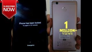 Redmi Pattern Reset And Hard Reset all redmi models easy step 100% working