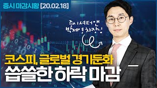 [증시셔터맨] 글로벌 경기둔화, 코스피는 씁쓸한 하락 마감