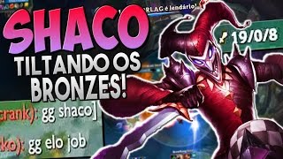 TILTANDO GERAL, O RAGE EM MIM NO /ALL FOI INSANO! - SHACO JUNGLE GAMEPLAY - Festinha do Rodil
