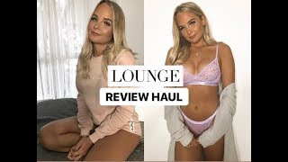 LOUNGE UNDERWEAR HAUL