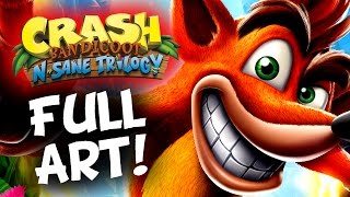 Crash Bandicoot N. Sane Trilogy Full Game Art!
