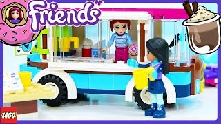 Lego Friends Hot Chocolate Van Snow Resort Set Review Build Silly Play - Kids Toys