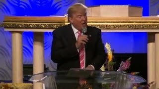 Donald Trump's full speech at Detroit church