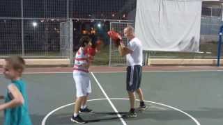 Sensei boxing, Master class. Boxing Training On The Pads 6. מאמן כושר אישי