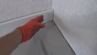Деревянный плинтус Quick Step. Установка